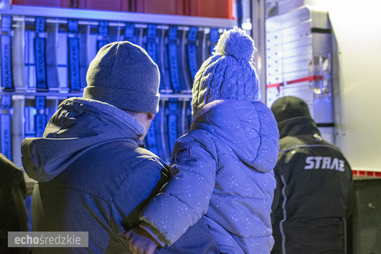 Powitanie nowego samochodu OSP Lusina