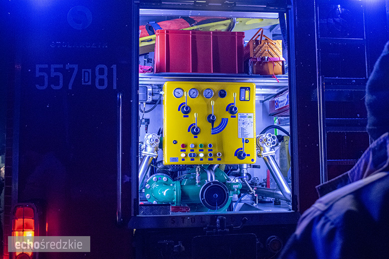 Powitanie nowego samochodu OSP Lusina