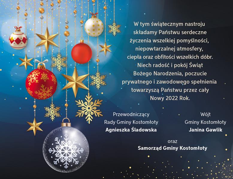 Życzenia bożonarodzeniowe