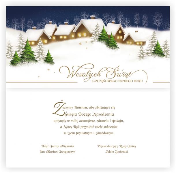 Życzenia bożonarodzeniowe