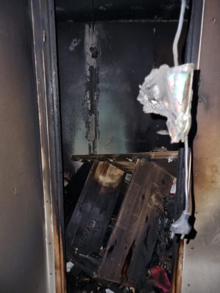 W mieszkaniu w Chwalimierzu wybuchł pożar