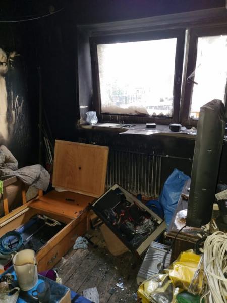 W mieszkaniu w Chwalimierzu wybuchł pożar