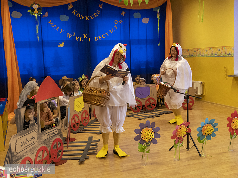 Konkurs "Mały Wielki Recytator - wiersze Juliana Tuwima i Jana Brzechwy"