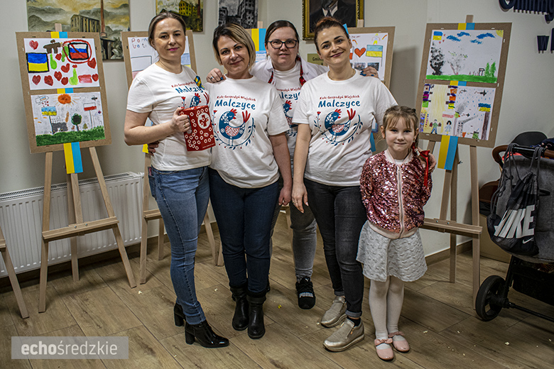 Solidarni z Ukrainą w Malczycach