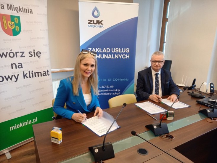 Podpisanie umów na wykonanie dokumentacji projektowej kanalizacji