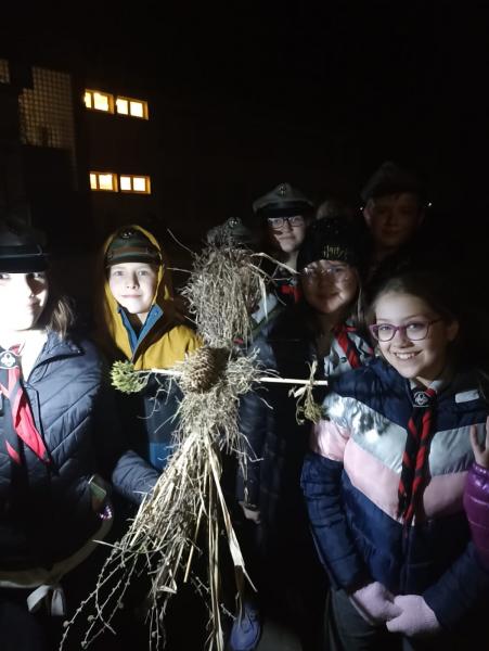 Harcerze na Rajdzie Marzanna