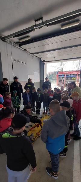 Dzień otwarty w remizie Ochotniczej Straży Pożarnej w Udaninie