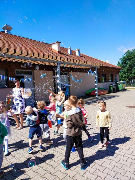 Dzień Dziecka w przedszkolu w Szczepanowie