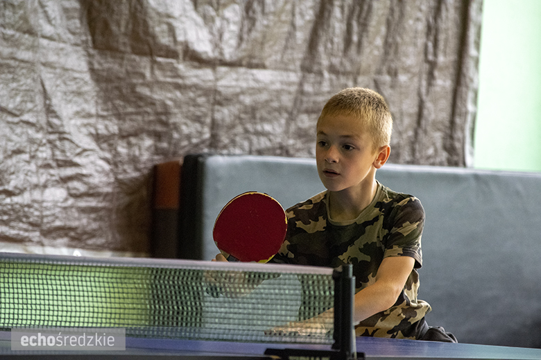 Turniej tenisa stołowego zwieńczony piknikiem w Wojczycach