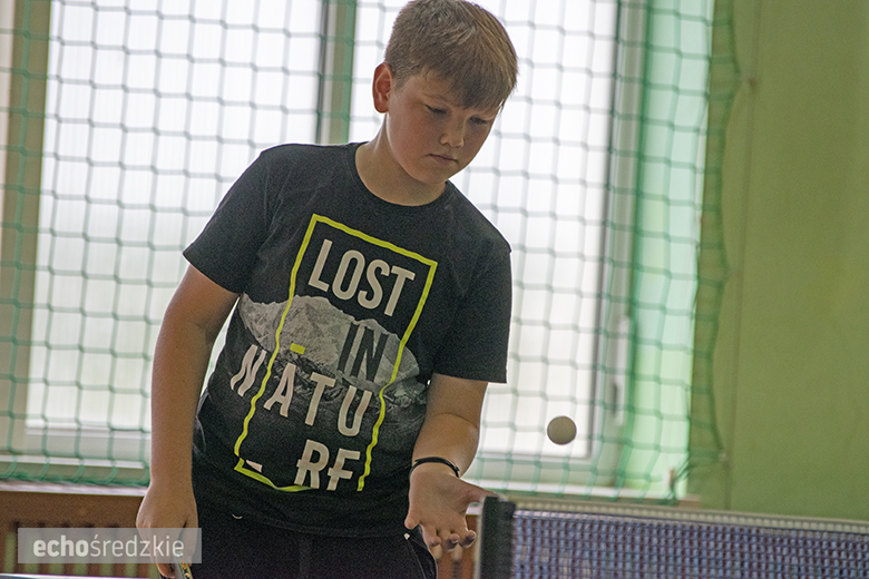 Turniej tenisa stołowego zwieńczony piknikiem w Wojczycach