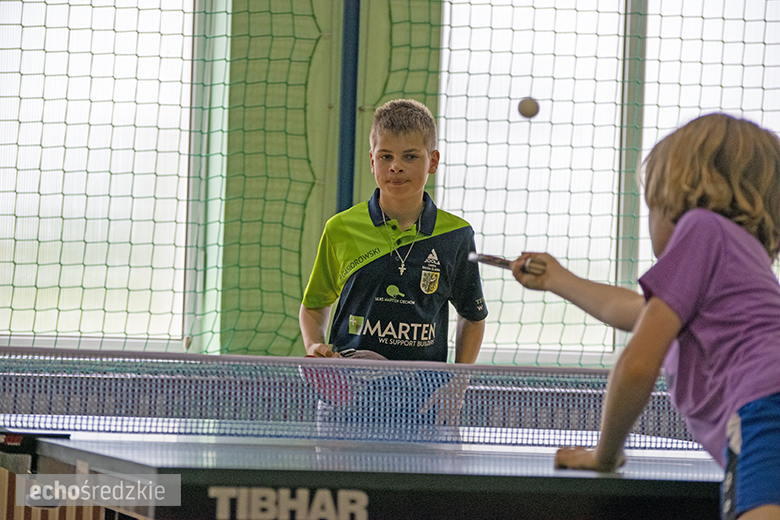 Turniej tenisa stołowego zwieńczony piknikiem w Wojczycach