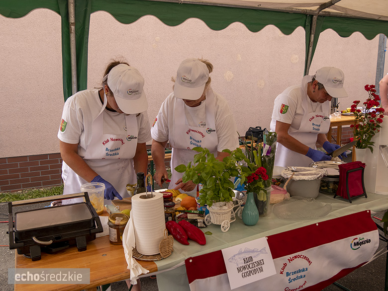 KGW Malczyce z najlepszą rybą z grilla.