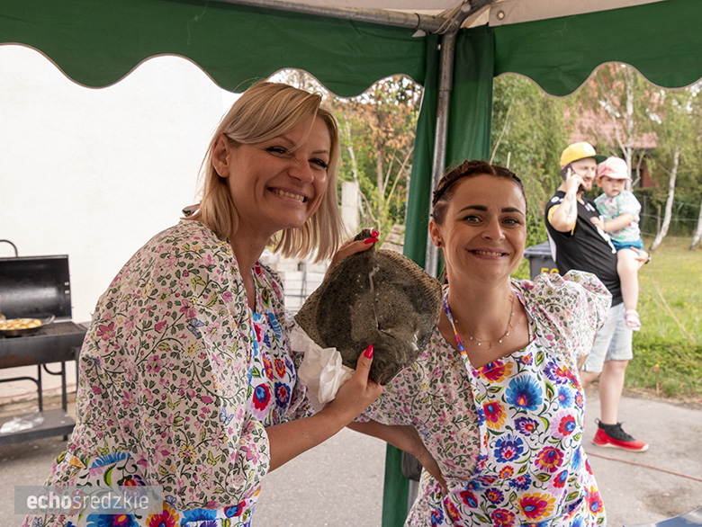 KGW Malczyce z najlepszą rybą z grilla.