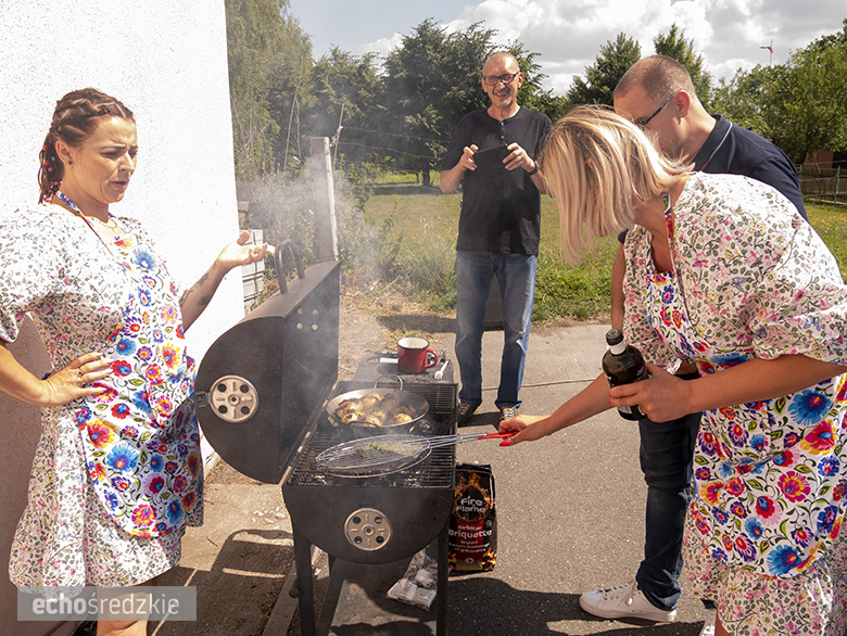 KGW Malczyce z najlepszą rybą z grilla.