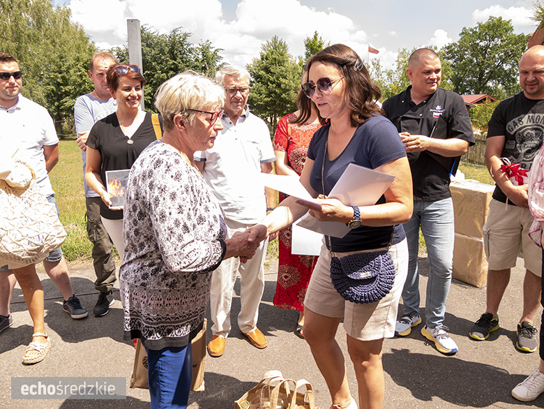 KGW Malczyce z najlepszą rybą z grilla.