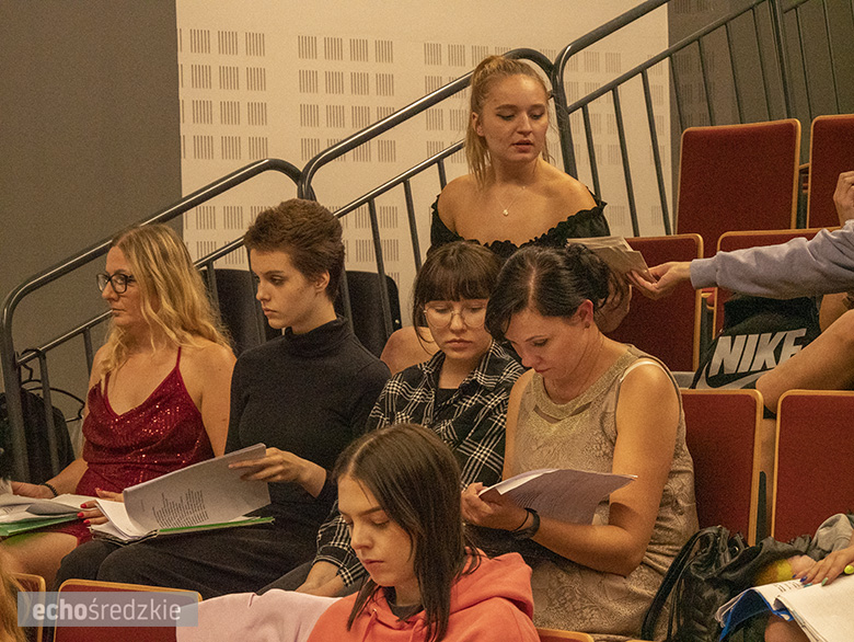 Przygotowania do musicalu w średzkim PCeKa