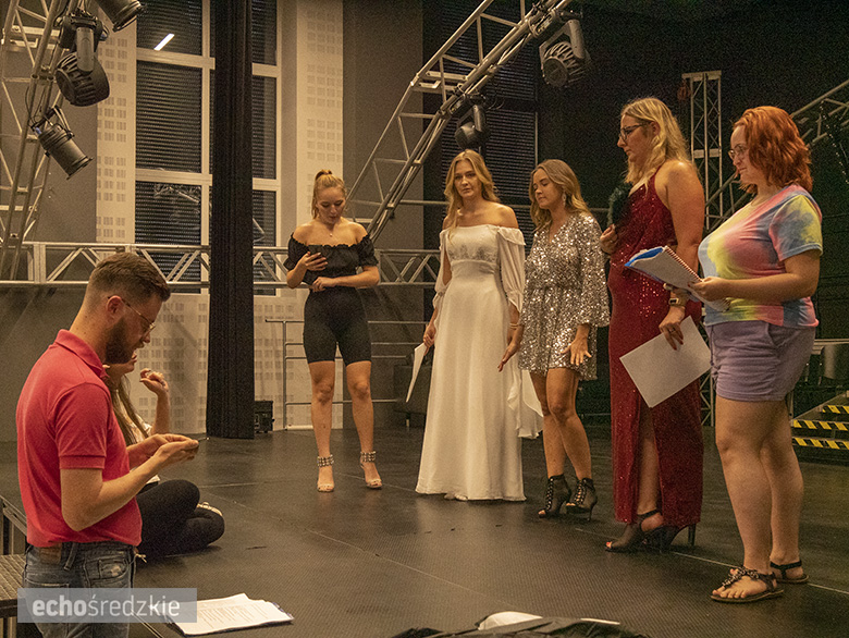 Przygotowania do musicalu w średzkim PCeKa