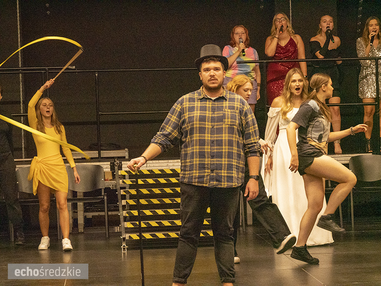 Przygotowania do musicalu w średzkim PCeKa