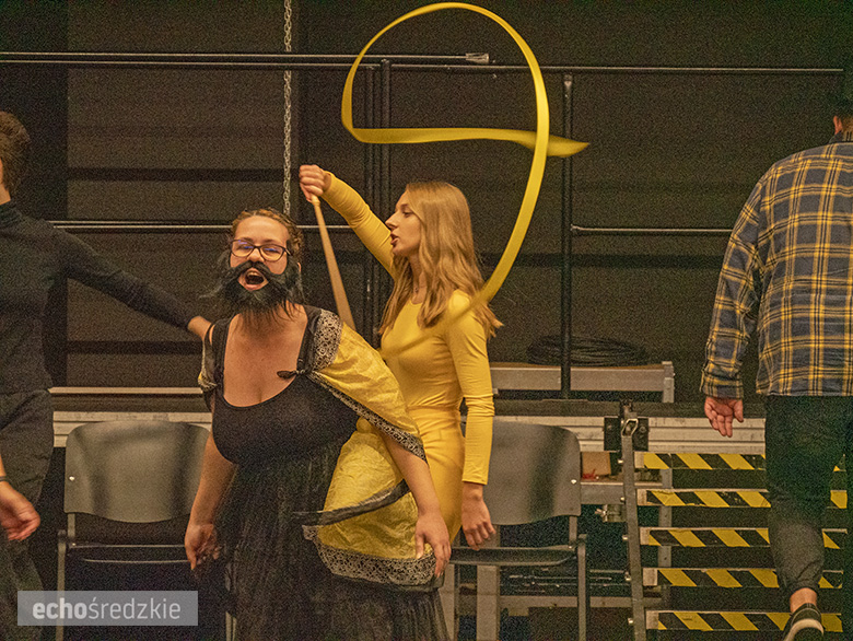 Przygotowania do musicalu w średzkim PCeKa