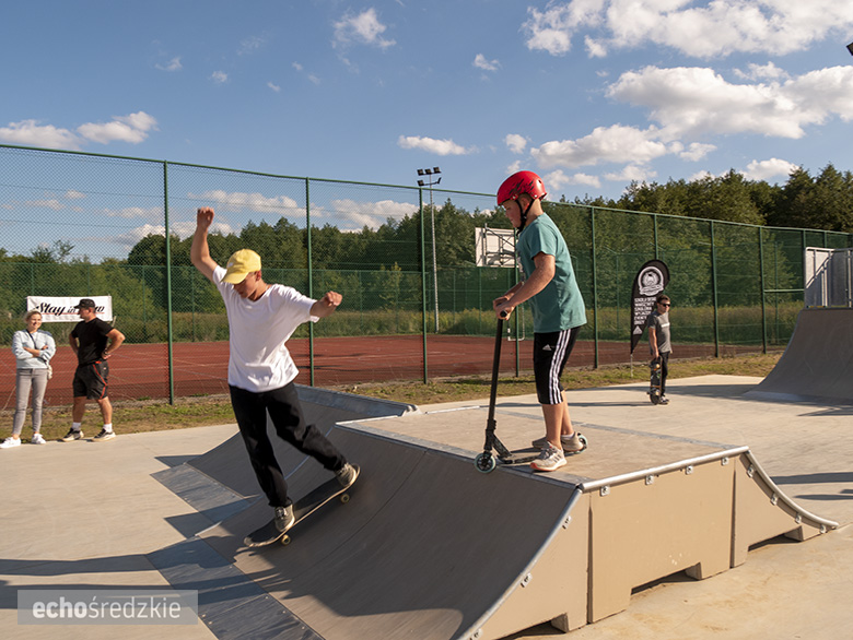 Kolejny skatepark na terenie gminy Miękinia oficjalnie otwarty