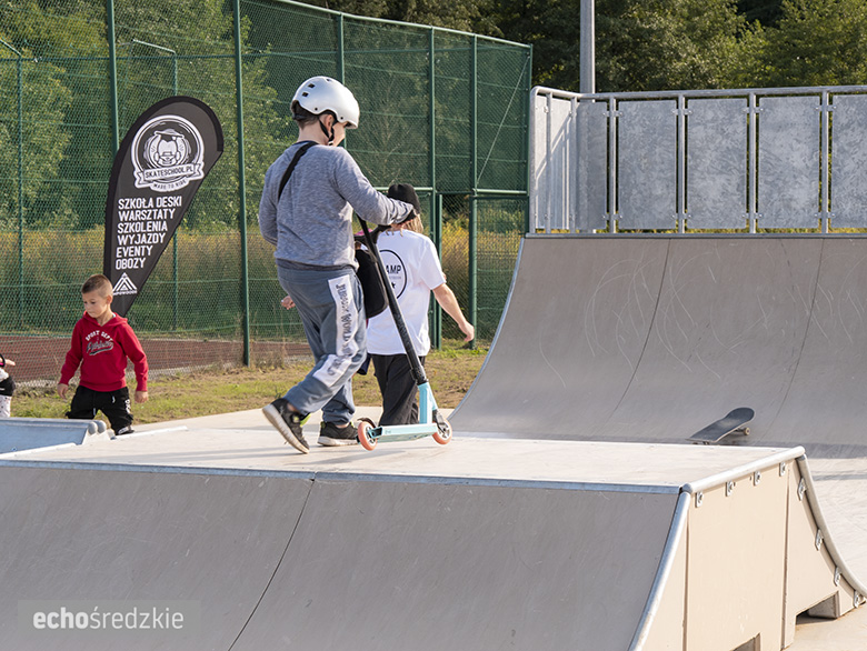 Kolejny skatepark na terenie gminy Miękinia oficjalnie otwarty
