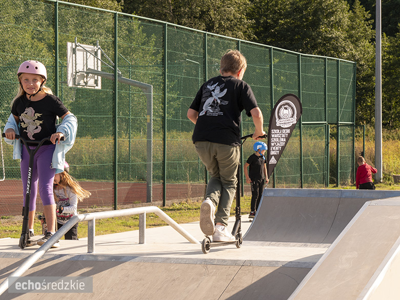 Kolejny skatepark na terenie gminy Miękinia oficjalnie otwarty