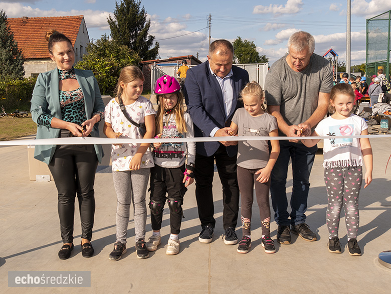 Kolejny skatepark na terenie gminy Miękinia oficjalnie otwarty