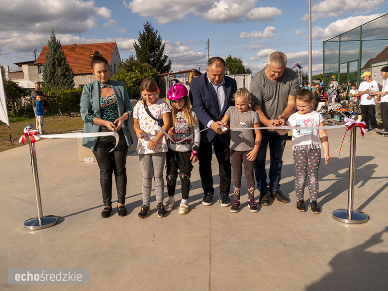 Kolejny skatepark na terenie gminy Miękinia oficjalnie otwarty