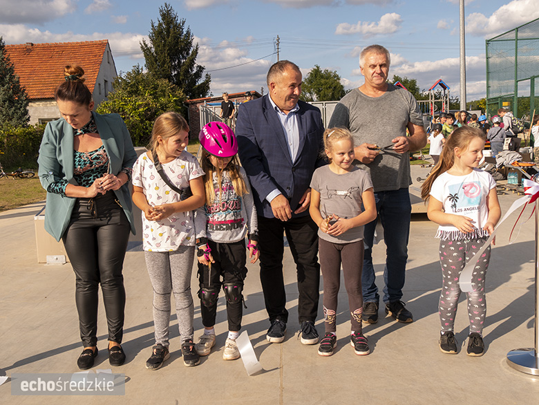 Kolejny skatepark na terenie gminy Miękinia oficjalnie otwarty