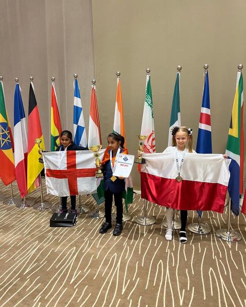 Brązowy medal Mistrzostw Świata Juniorów - Girls U8