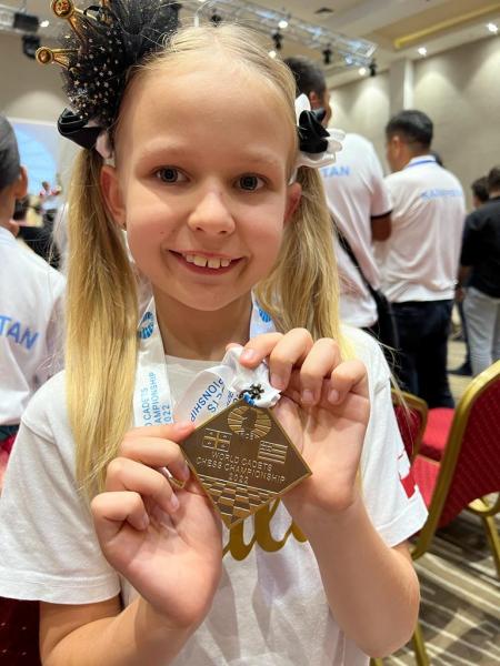 	Brązowy medal Mistrzostw Świata Juniorów - Girls U8