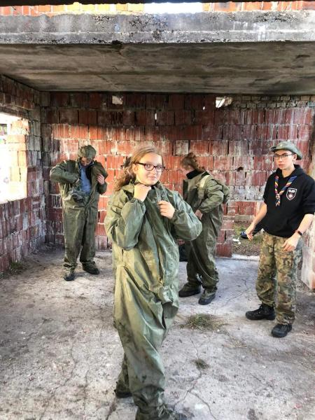 Pierwszy wyjazd na Manewry Techniczno-Obronne