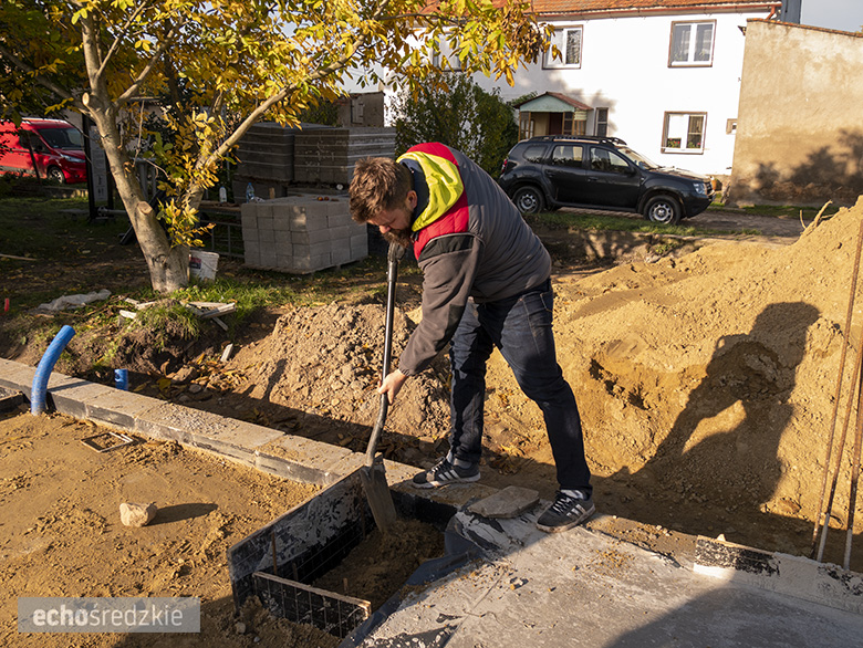 Wmurowano kamień węgielny w budynek remizy strażackiej w Bogdanowie