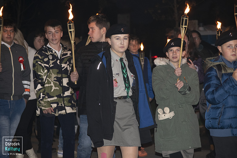 Uroczyste obchody Święta Niepodległości w Miękini