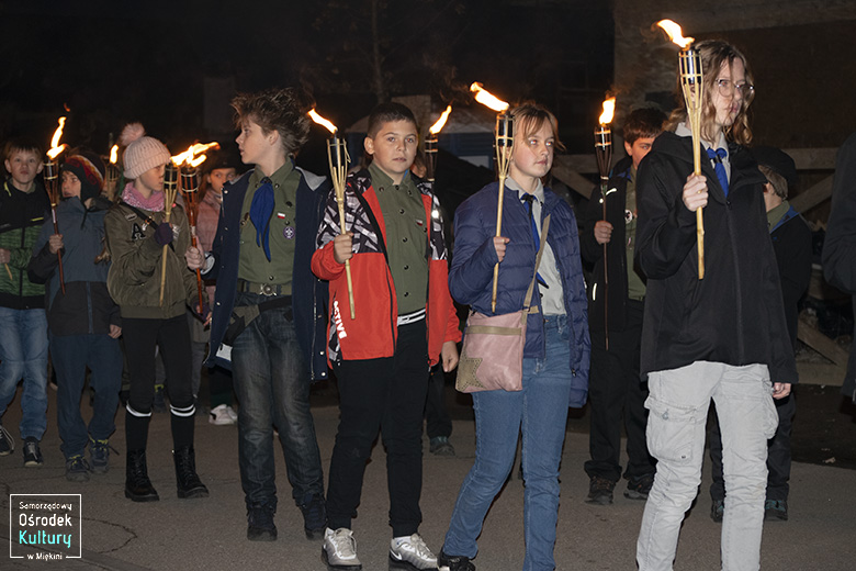 Uroczyste obchody Święta Niepodległości w Miękini