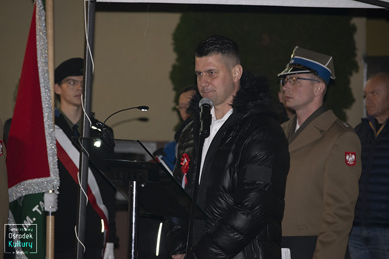 Uroczyste obchody Święta Niepodległości w Miękini