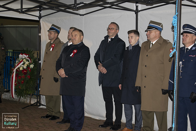 Uroczyste obchody Święta Niepodległości w Miękini