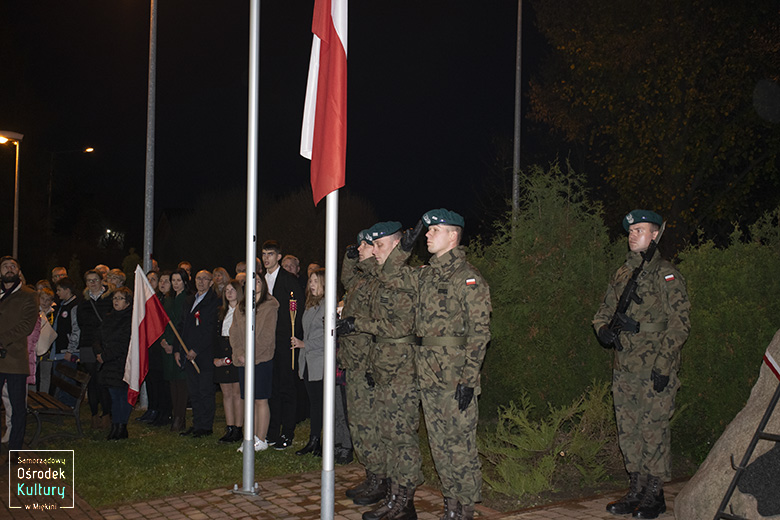 Uroczyste obchody Święta Niepodległości w Miękini