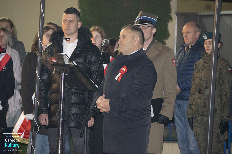 Uroczyste obchody Święta Niepodległości w Miękini