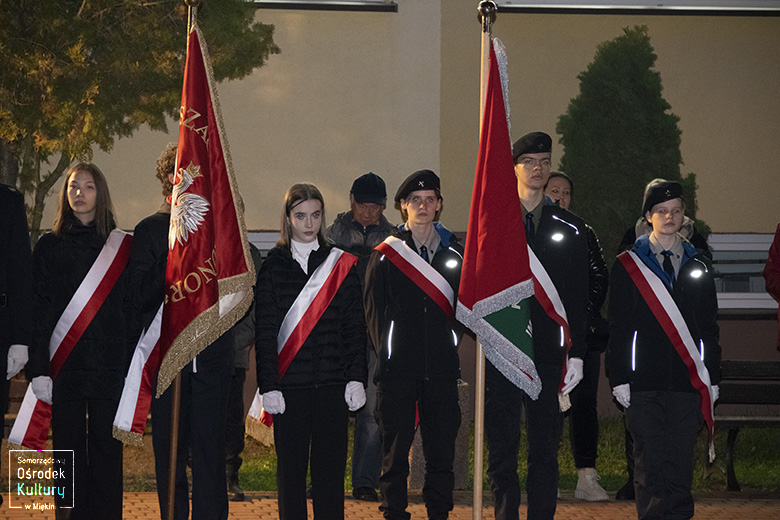 Uroczyste obchody Święta Niepodległości w Miękini