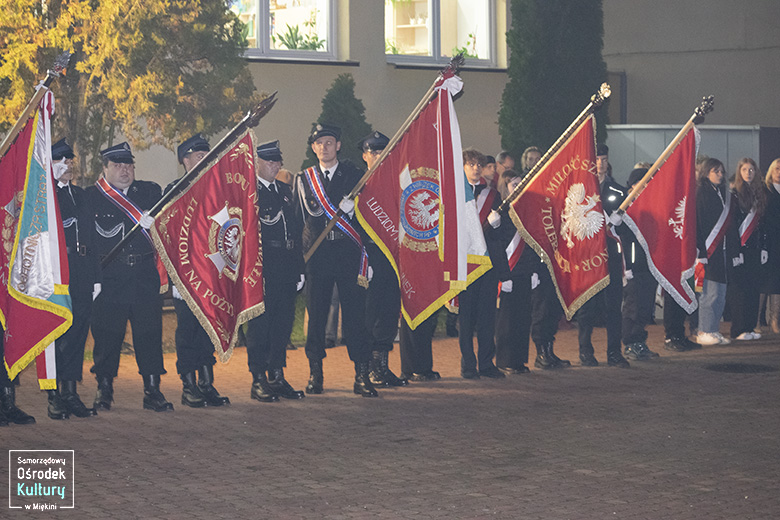 Uroczyste obchody Święta Niepodległości w Miękini