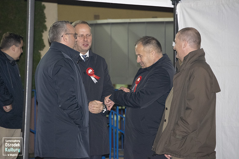 Uroczyste obchody Święta Niepodległości w Miękini