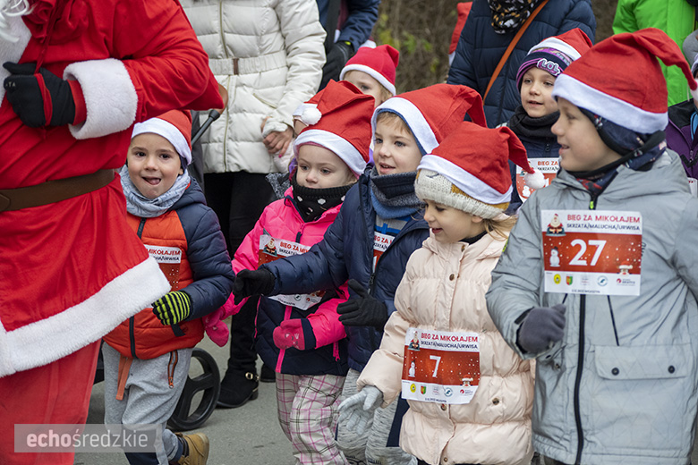 Mikołajkowy bieg w Wilkszynie
