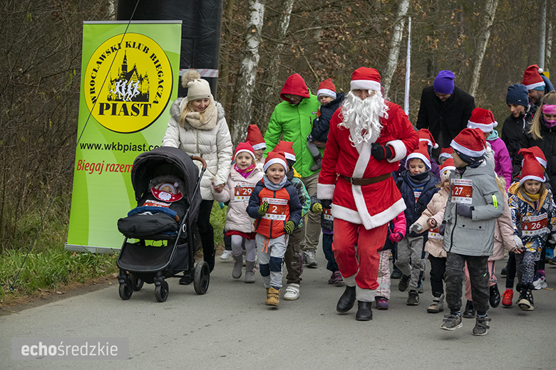 Mikołajkowy bieg w Wilkszynie