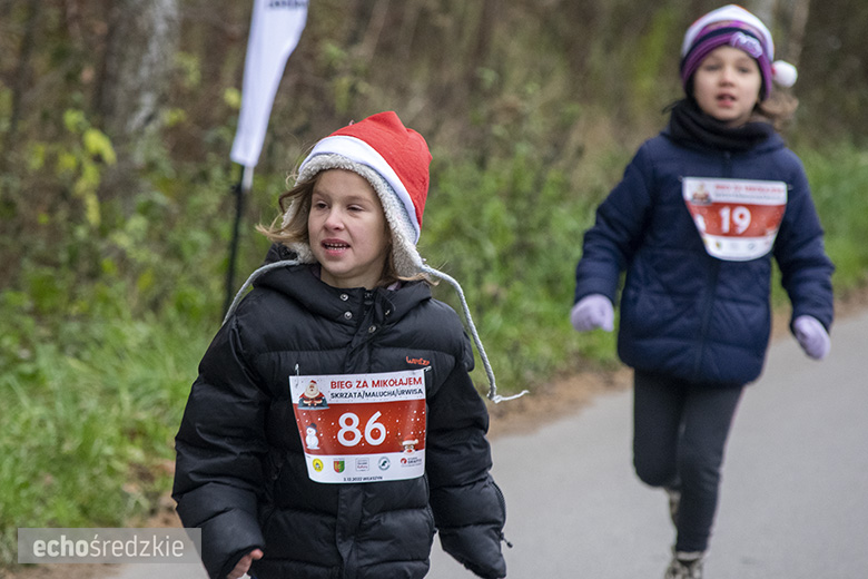 Mikołajkowy bieg w Wilkszynie