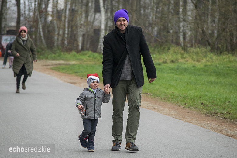 Mikołajkowy bieg w Wilkszynie