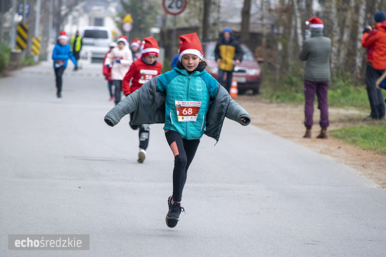 Mikołajkowy bieg w Wilkszynie