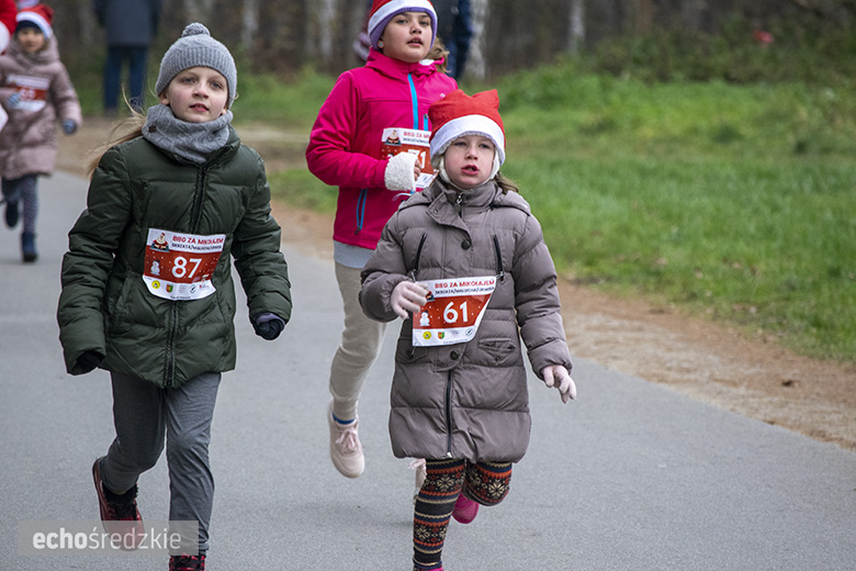 Mikołajkowy bieg w Wilkszynie