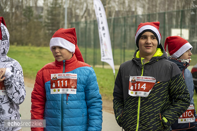 Mikołajkowy bieg w Wilkszynie