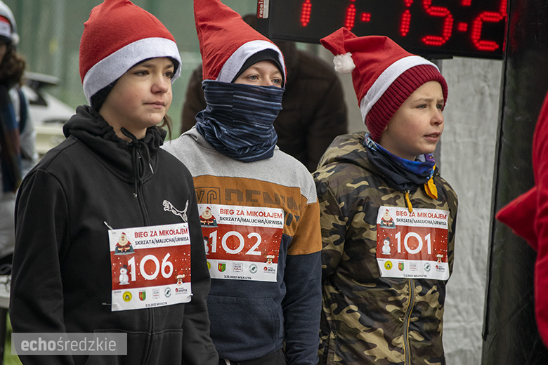 Mikołajkowy bieg w Wilkszynie